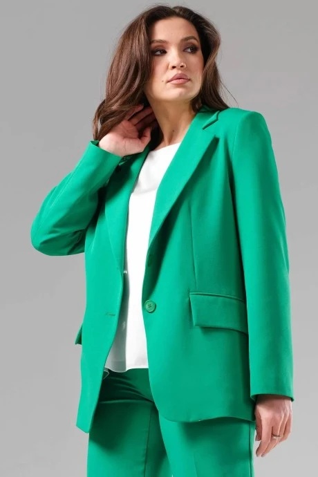 Жакет (пиджак) ArtMio М-7067 -1 зеленый #1