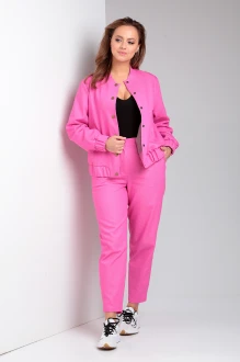 Брючный костюм Лиона-Стиль 848 розовый