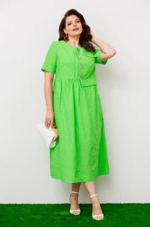 Платье Romanovich Style 1-1951 зеленый