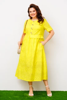 Платье Romanovich Style 1-1951 жёлтый