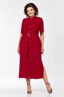 Платье Vi Oro 1136 красно-бордовый