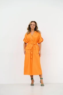 Платье AVORD V3688 оранжевый
