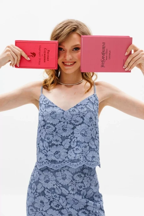 Топ EOLA 2646 джинсовый #1