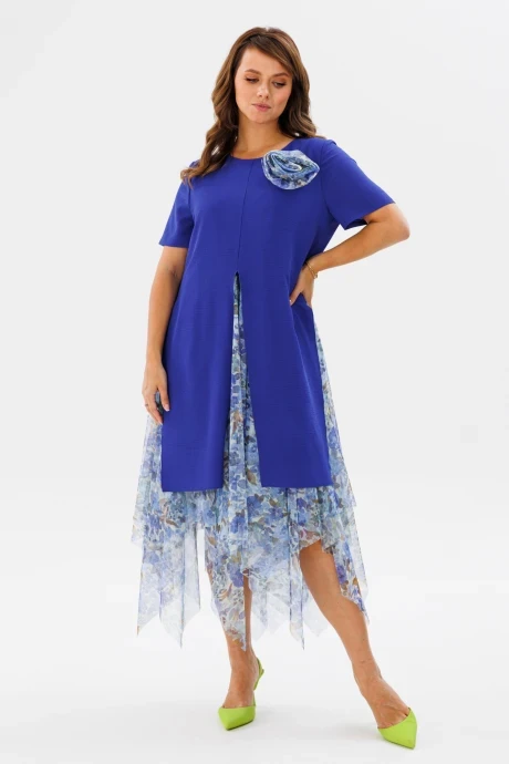 Вечернее платье Мублиз 161 василёк #1