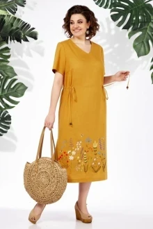 Льняное платье *Распродажа Bagira 937