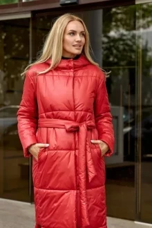 Пальто *Распродажа Azzara 3101К Красный