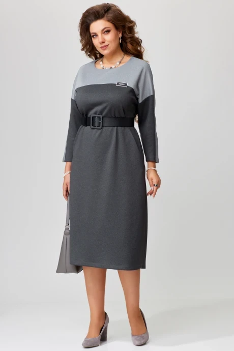 Платье FITA 1741 графит #1