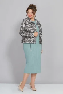 Костюм с платьем Mira Fashion 5461 двойка