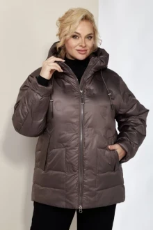 Женская зимняя куртка Shetti 2129 какао