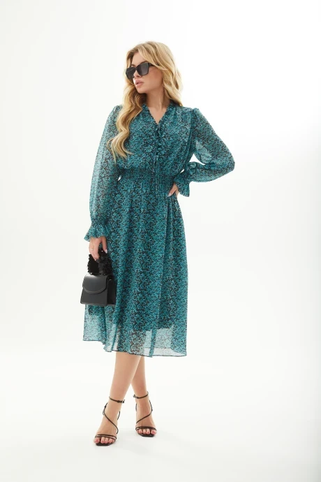 Платье MisLana 970 БИРЮЗА #1