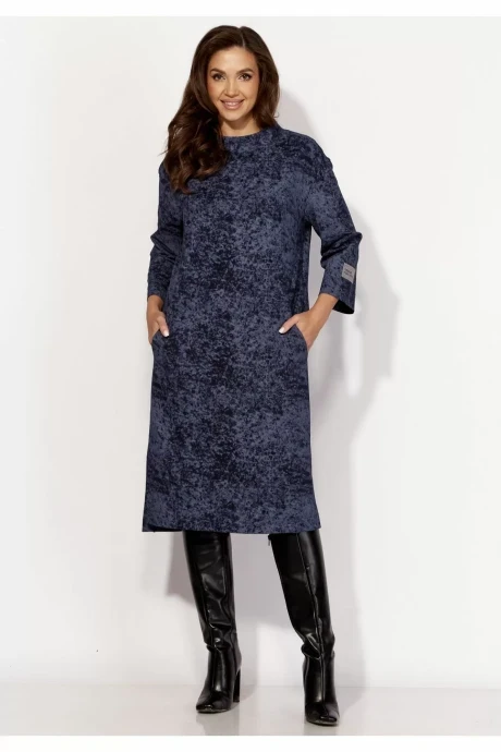 Платье TAiER 1314 темно-синий #1