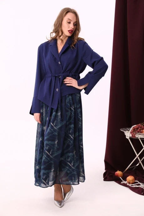 Платье NikVa 900-2 сапфир #1