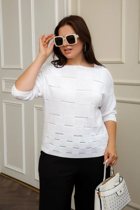 Джемпер (кофта) Romgil ТЗ476-5 белый #1