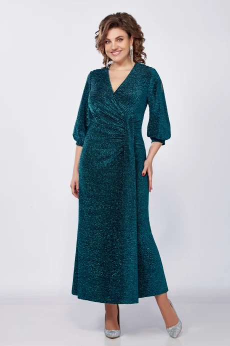 Вечернее трикотажное платье Mira Fashion 5480-3 #1