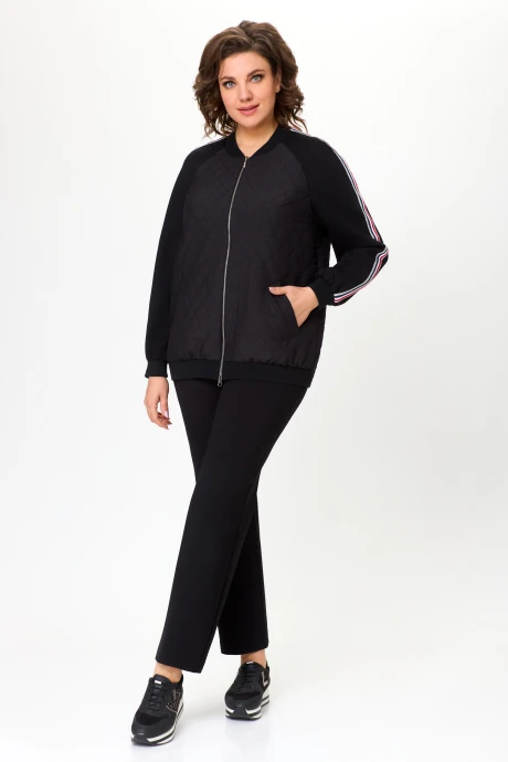 Брючный костюм Дали 5729.2 черный двойка #1