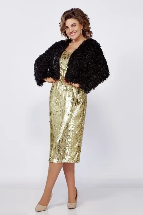 Костюм с платьем *Распродажа Mira Fashion 5497-4 #1