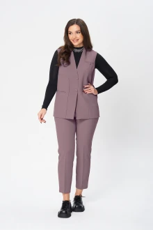 Блузка Vilena Fashion 1050 капучино двойка