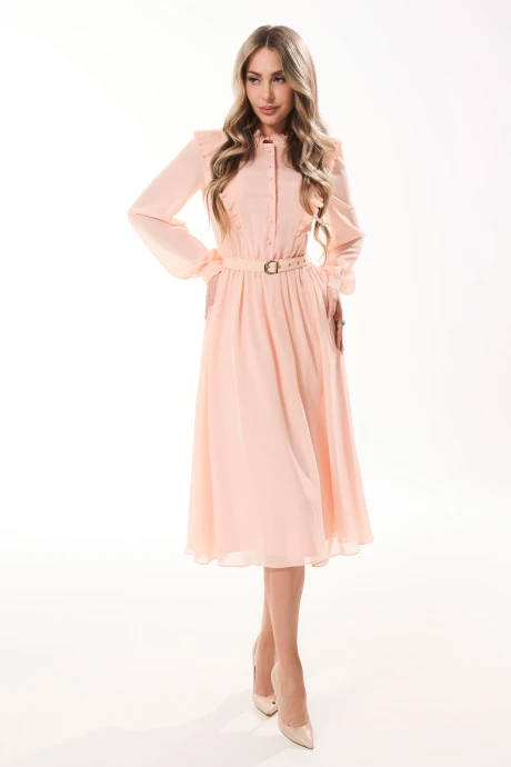 Платье Golden Valley 4861-1 светло-оранжевый #1