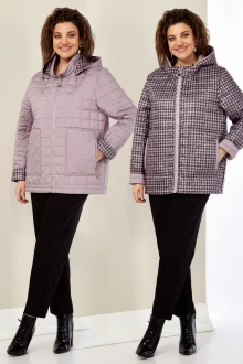 Двусторонняя куртка Shetti 2182 пудра