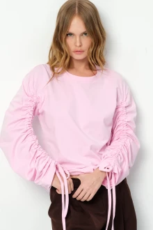 Джемпер (кофта) PiRS 5879 розовый