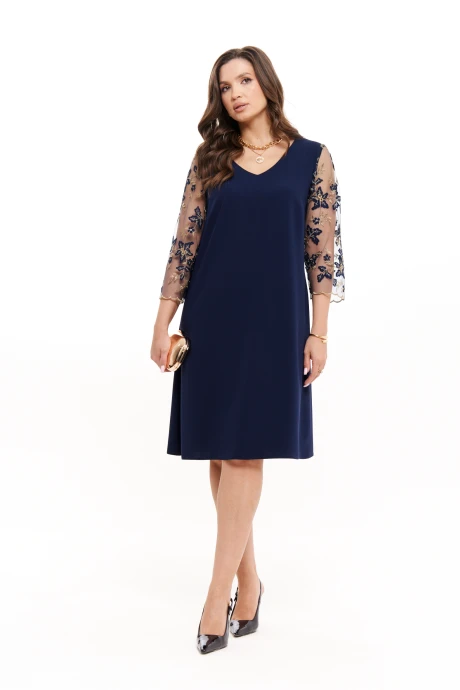 Платье PANDA 18880 синий #1