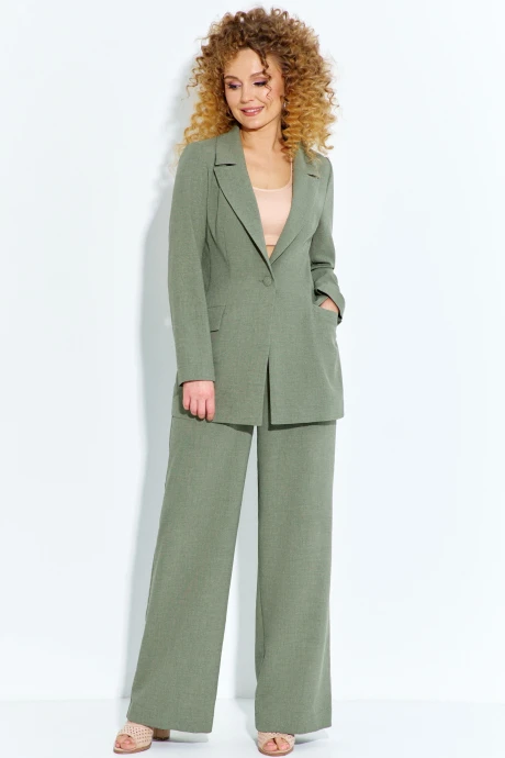 Брючный костюм *Распродажа Euromoda 500 хаки двойка #1