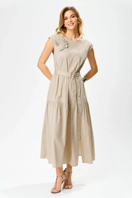 Платье LAIKONY L-013 бежевый #1