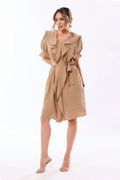 Платье Golden Valley 44172 бежевый #1