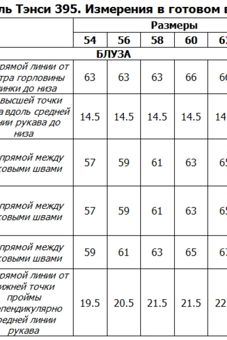 *Распродажа Тэнси 395