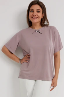 Футболка BegiModa 4134 розовый_пепел