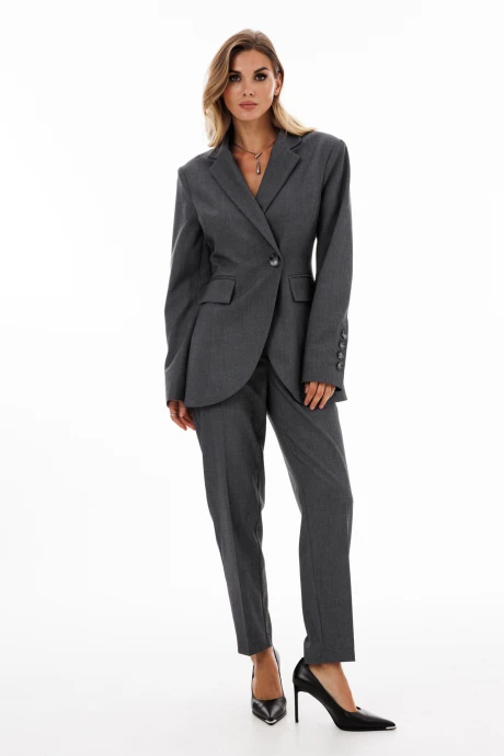 Жакет (пиджак) EOLA 2911 серый_меланж #1