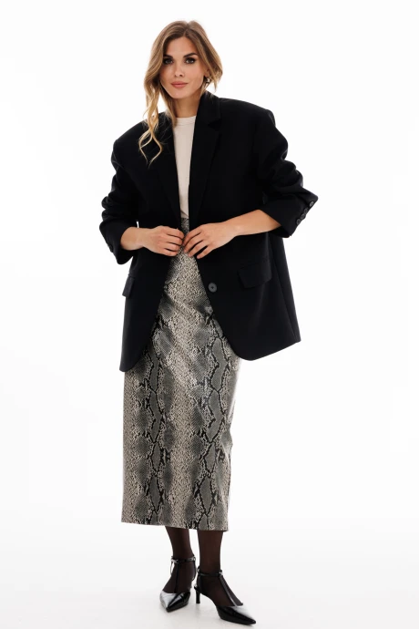 Юбка EOLA 2927.1 серый_питон #1