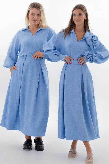Юбка Kivviwear 4332.03 голубой #1