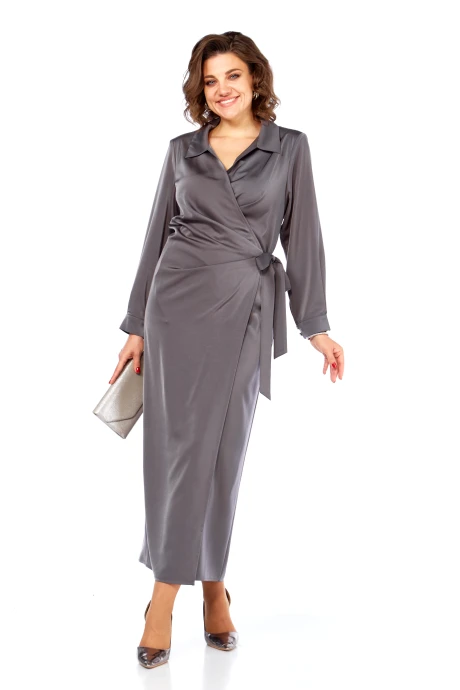 Платье Diamant 2100 серый #1