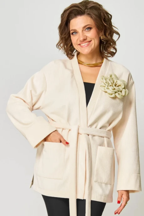 Жакет (пиджак) Svetlana-Style 2018 молочный #1