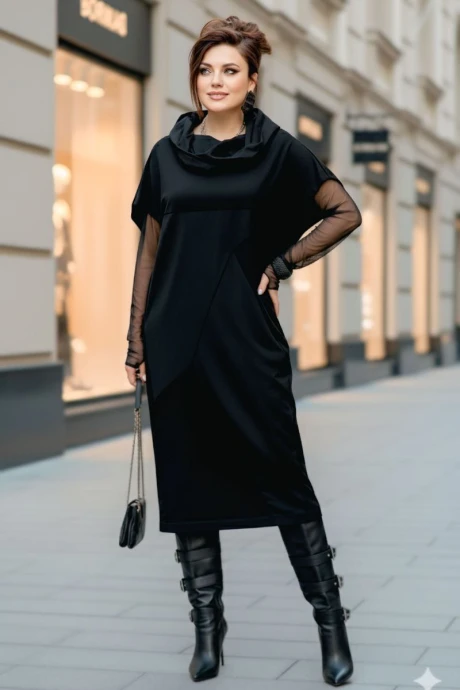 Костюм с платьем Vittoria Queen 25363 черный #1