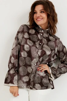 Блузка BegiModa 4140 Шоколад