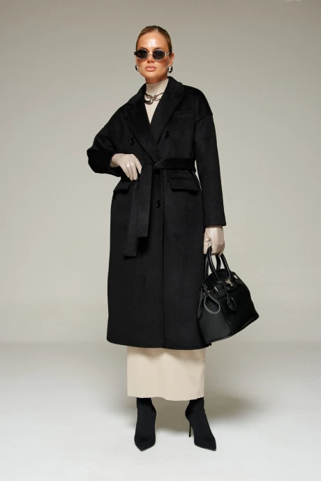 Пальто Beautiful&Free 7016 черный #1