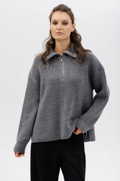 Свитер Romgil РВ0270-ШЕ5 серый #1