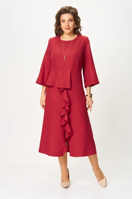 Платье Кокетка и К 1520 красный #1