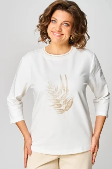 Джемпер (кофта) Rumoda 2272 молочный дл.р.