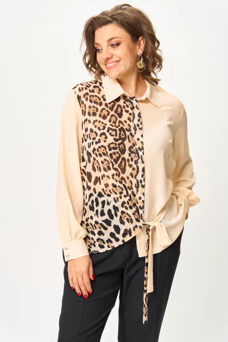 Блузка *Распродажа Anastasia Mak 1278 персик #1