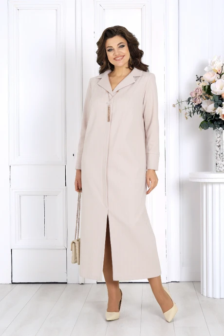 Платье Нинель Шик 6090 песочный #1