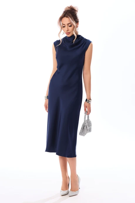 Платье Golden Valley 44344 темно-синий #1