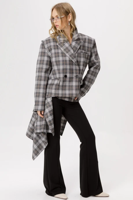 Жакет (пиджак) PiRS 6381 серый #1