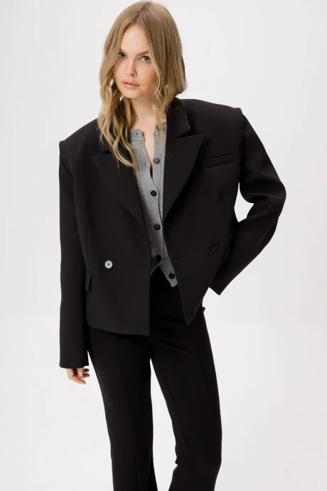Жакет (пиджак) PiRS 6406 черный #1