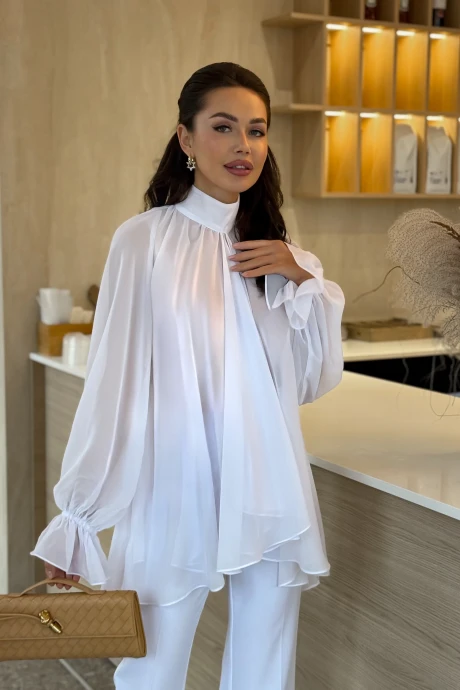 Блузка AURA of the day 2208 белый #1