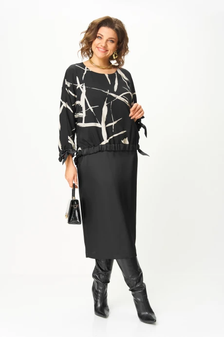 Платье AIRA style 24429 черный #1