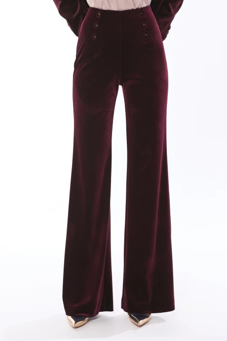 Брюки Golden Valley 16256 бордовый #1