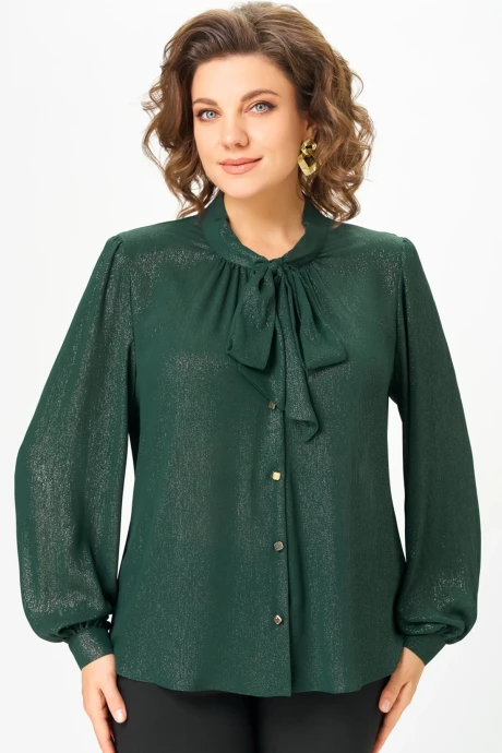 Блузка Дали 7050 зелень #1